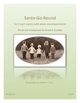 Santa-Go-Round Two-Part choral sheet music cover
